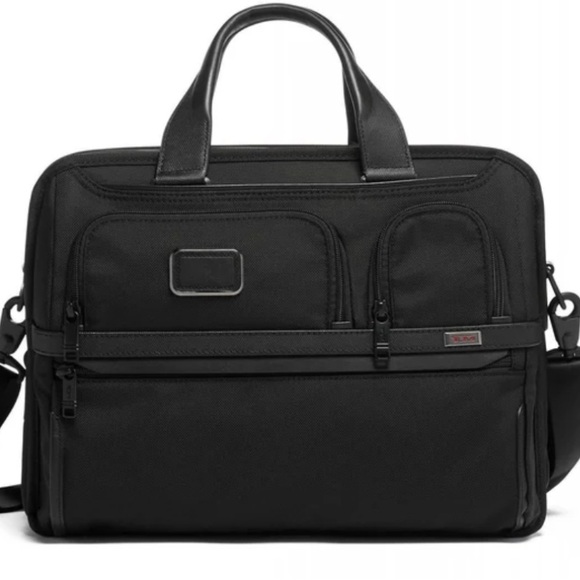 Tumi Other - Tumi Alpha 3 Briefcase Laptop Black Ballistic Nylon Bag $650